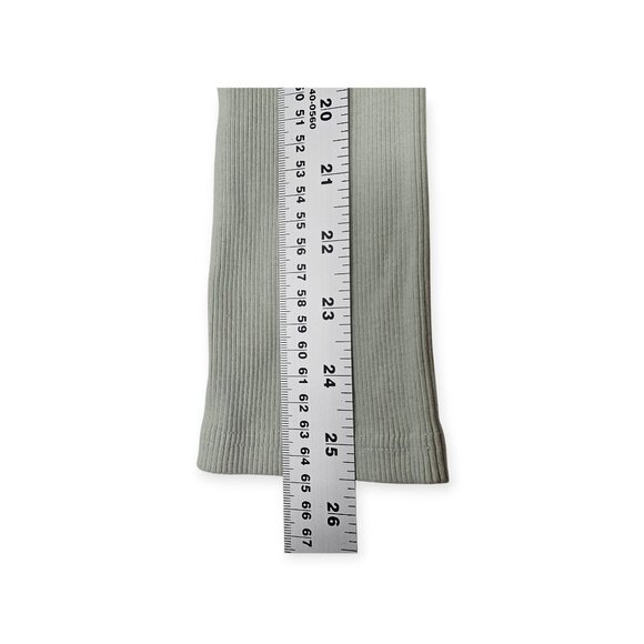 Brandy Melville | Tie Front Cardigan | Women's | M | Mint Green | Ribbed - Picture 5 of 6